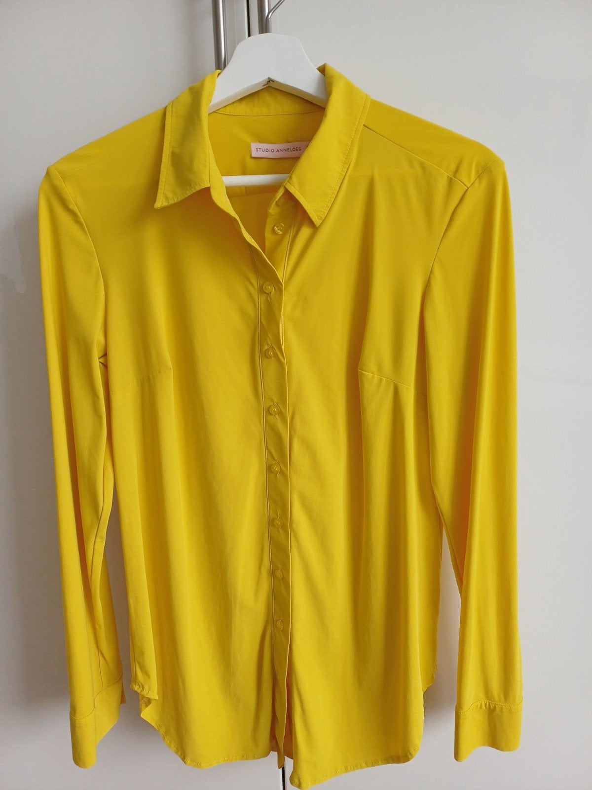 Studio Anneloes blouse travelstof maat M, Maat 38/40 (M), Studio Anneloes, Geel, Ophalen of Verzenden