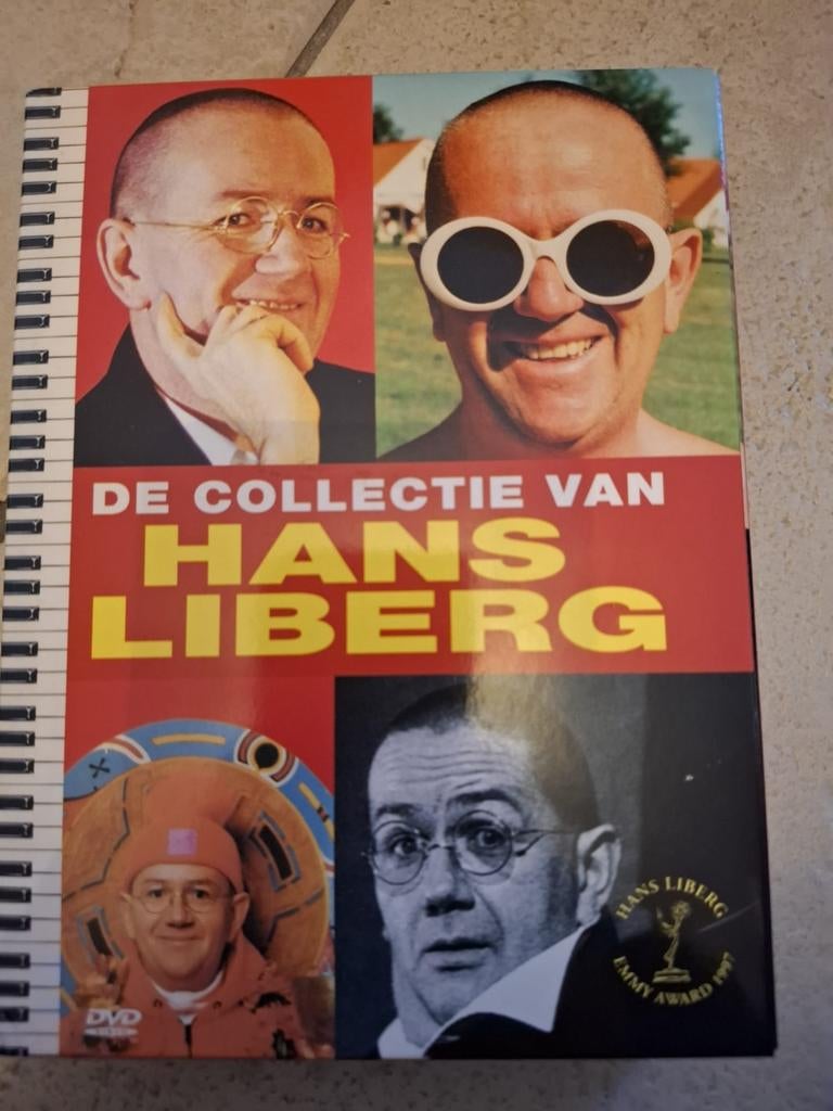De Collectie van Hans Liberg - 4 DVD Boxset, Cd's en Dvd's, Dvd's | Cabaret en Sketches, Zo goed als nieuw, Stand-up of Theatershow