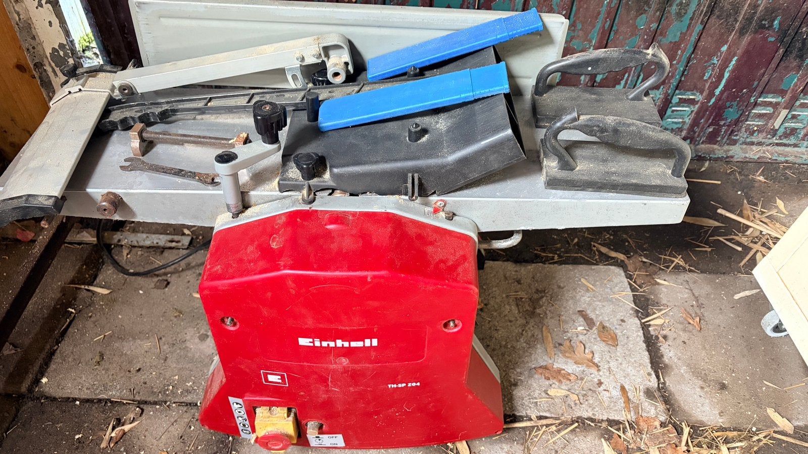 Einhell vandiktebank + afzuiging – Schaaf erop los!, Ophalen, Gebruikt, 70 mm of meer, Overige typen