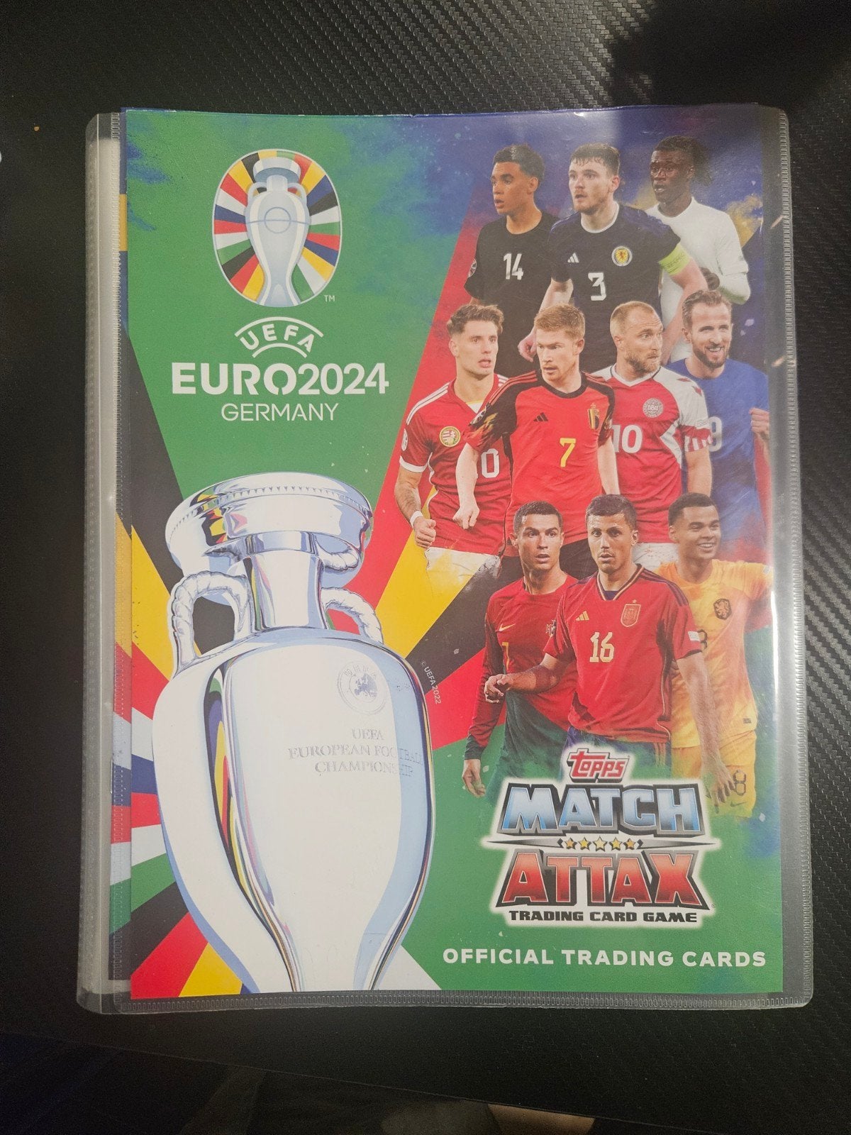 UEFA Euro 2024 Match Attax Trading Card Album, Verzamelen, Ophalen, Zo goed als nieuw, Buitenlandse clubs, Boek of Tijdschrift