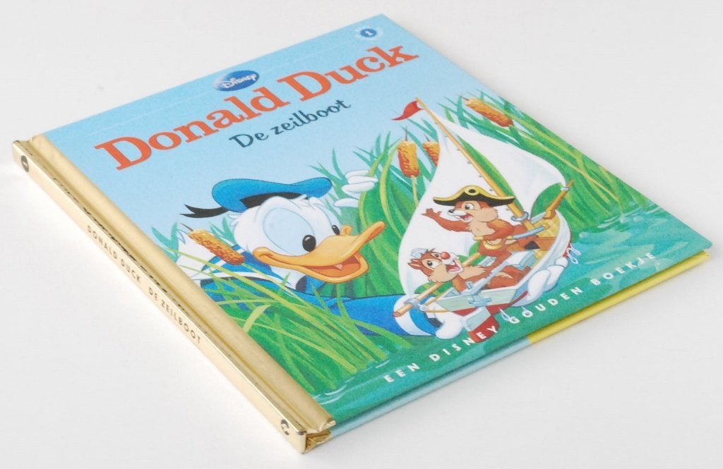 Donald Duck - De zeilboot - Disney Gouden Boekje 2012, Verzenden, Jongen of Meisje, Gouden boekje, Zo goed als nieuw