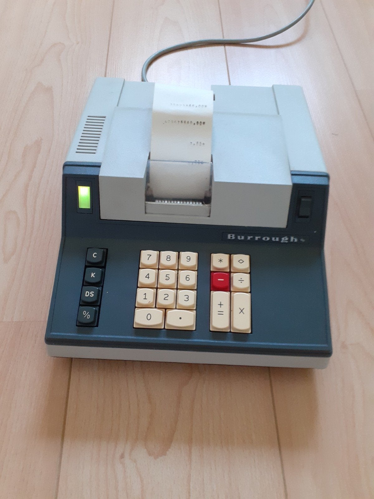 Vintage elektronische telmachine, Diversen, Ophalen of Verzenden, Gebruikt