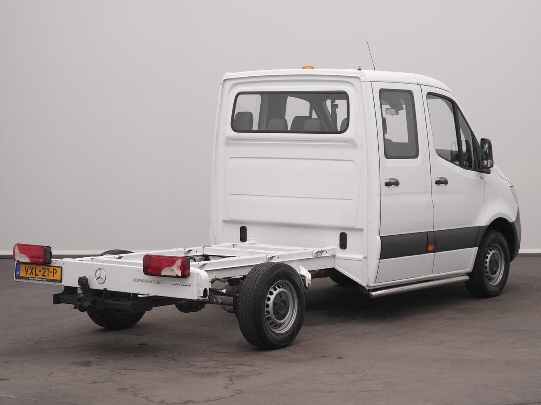 Mercedes Sprinter 311 CDI 4X2 Chassis cabine Dubbele cabine, Auto's, Bestelauto's, Gebruikt, Euro 6, 4 cilinders, 2000 kg