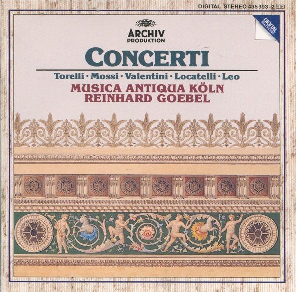 Musica Antiqua Köln Reinhard Goebel- Concerti CD, Gebruikt, Ophalen of Verzenden, Orkest of Ballet, Barok