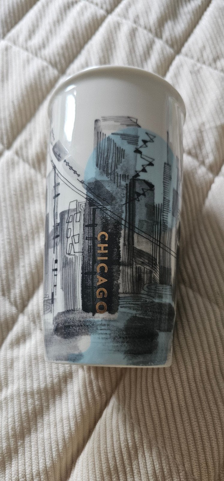 Starbucks Chicago Thumbler - Keramische Reismok, Ophalen of Verzenden, Nieuw