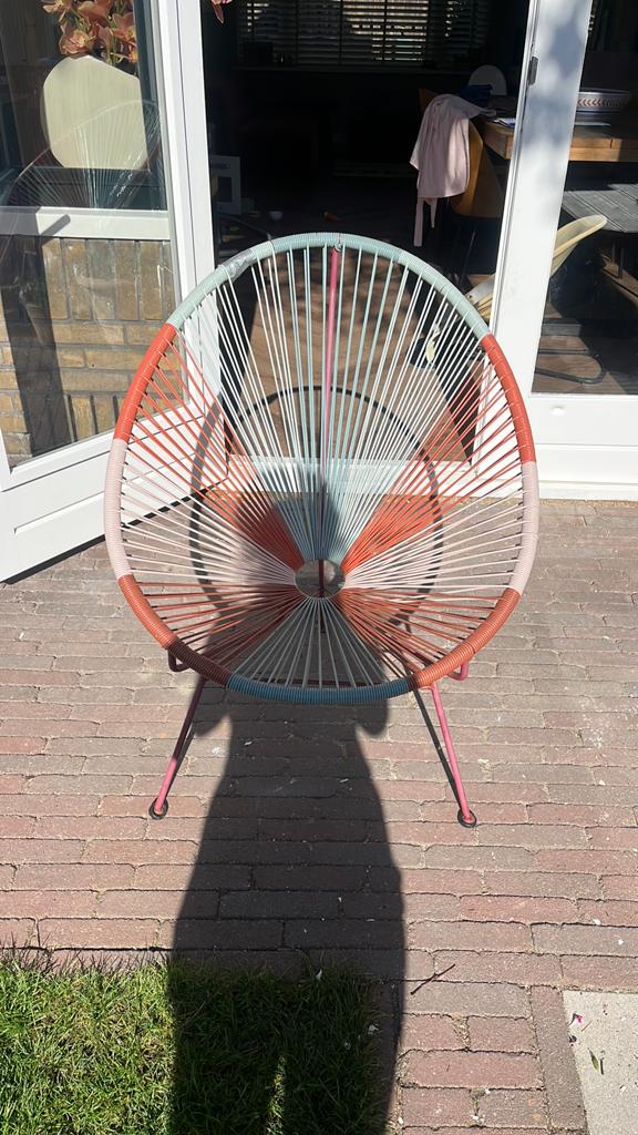 Tuinstoel, Ophalen, Gebruikt