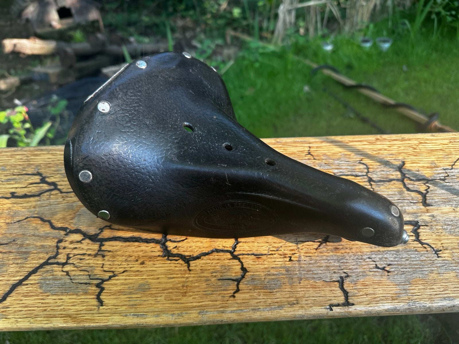 Brooks B67 Zadel - Klassiek Comfort voor uw Fiets, Fietsen en Brommers, Fietsonderdelen, Leer, Ophalen of Verzenden, Zo goed als nieuw