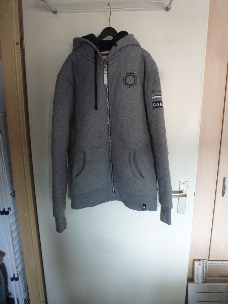 WINTER vest hoodie GAASTRA grijs 42 -GRATIS zend, Verzenden, Zo goed als nieuw, Maat 42/44 (L), Grijs