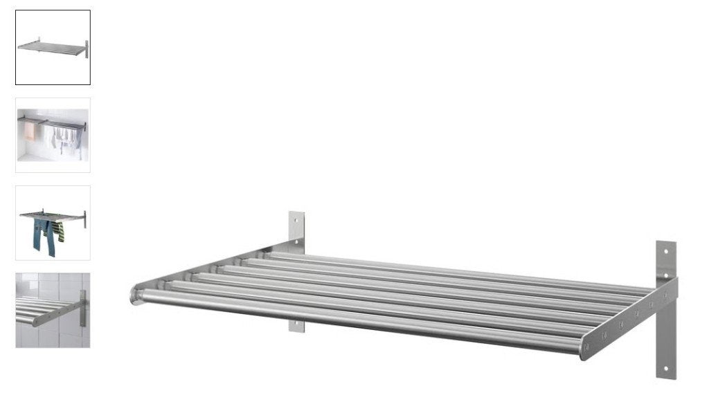 Grundtal - Nieuwe wanddroogrek - nooit gebruikt, nog in doos, Ophalen, Nieuw, Wasrek