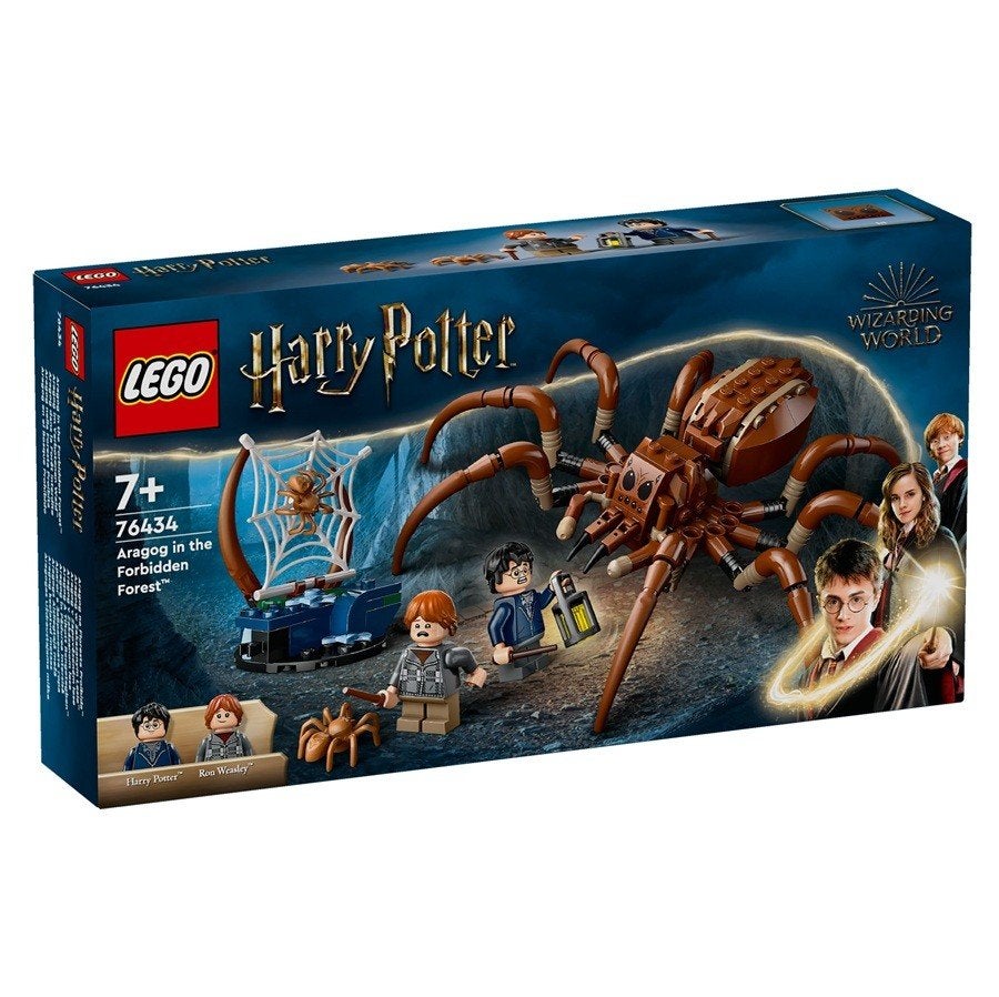 LEGO Harry Potter 76434 Aragog in het Verboden Bos, Lego, Nieuw, Ophalen of Verzenden, X