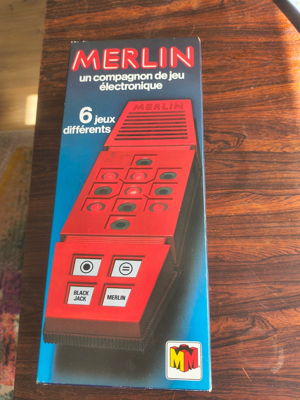 Merlin computergame als nieuw, compleet met doos en inlays., Spelcomputers en Games, Spelcomputers | Overige, Ophalen of Verzenden