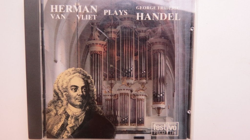 Cd orgel: Herman van Vliet speelt George Frideric Handel, Ophalen of Verzenden, Classicisme, Zo goed als nieuw, Kamermuziek