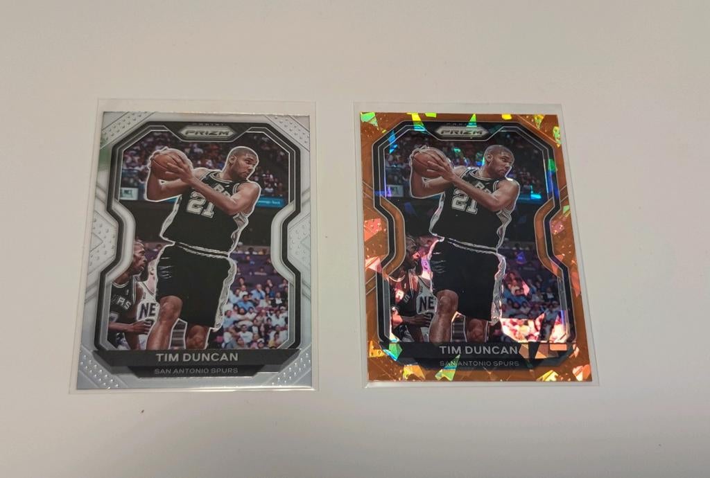 Tim Duncan Prizm basketbal kaarten lot, Verzamelen, Ophalen of Verzenden