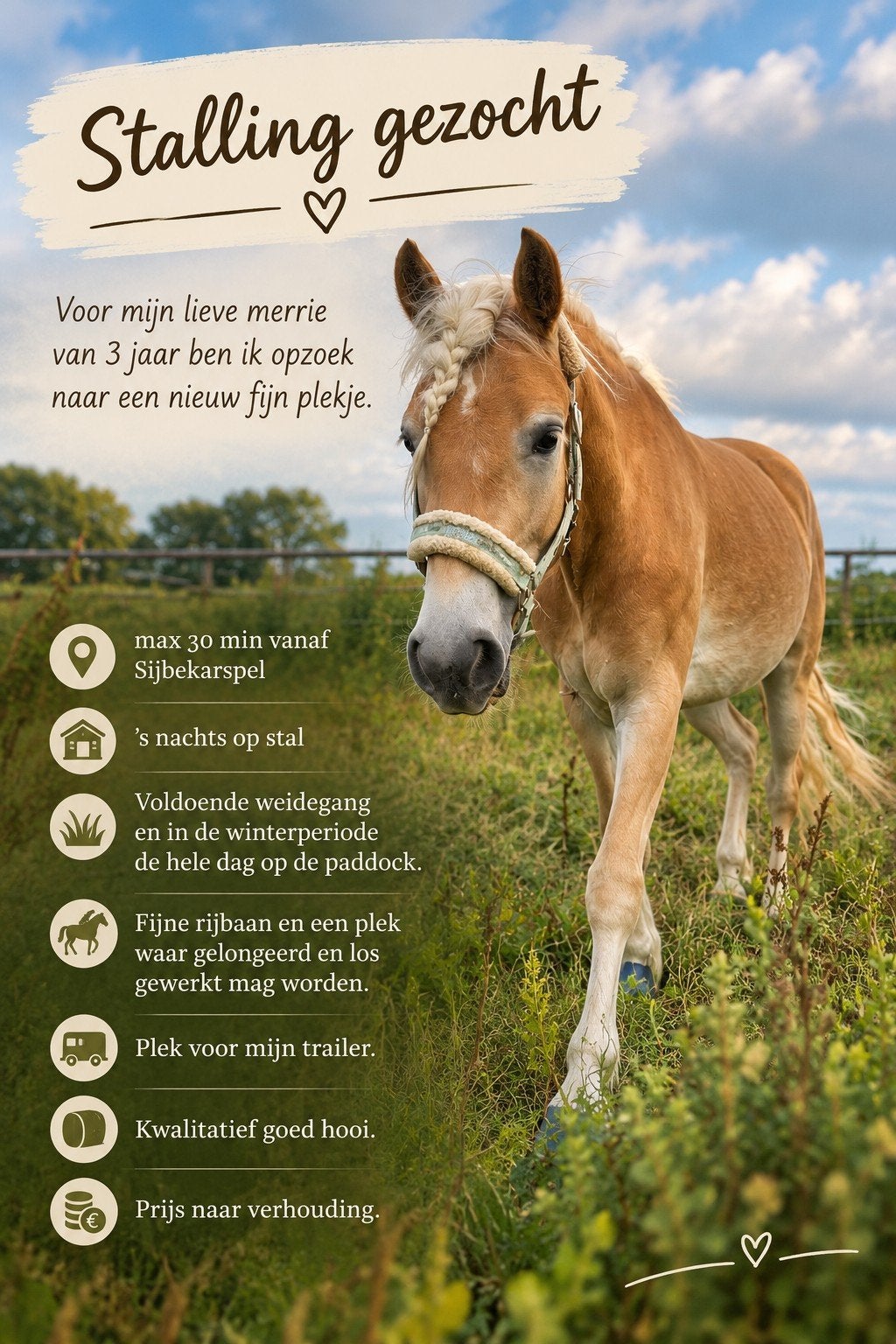 gezocht stalling