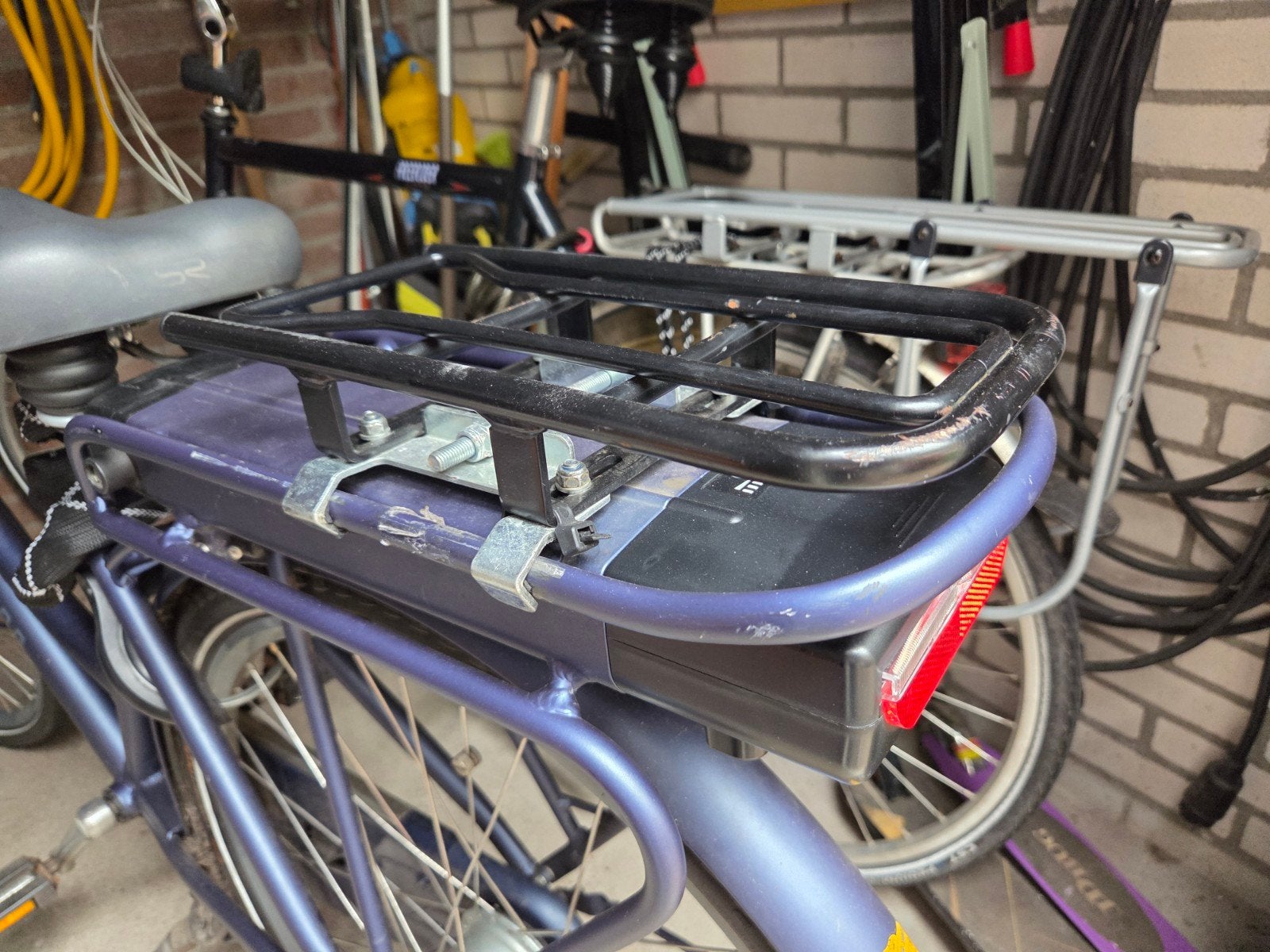 Kinderzitje adapter bagagedrager, Fietsen en Brommers, Fietsaccessoires | Aanhangers en Karren, Gebruikt, Overige typen, Minder dan 20 kg