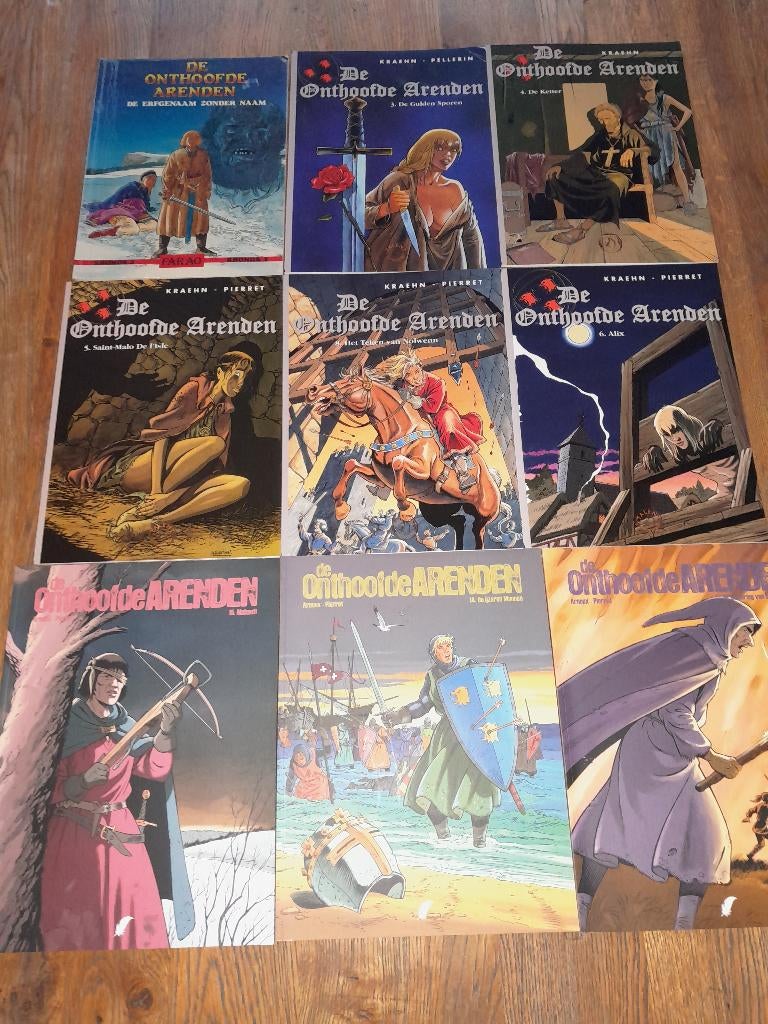 Stripboeken, De Onthoofde Arenden, Meerdere stripboeken, Ophalen of Verzenden, Gelezen