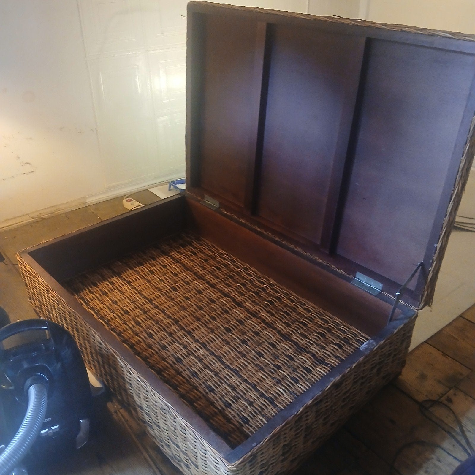 xl manou rotan salontafel, Huis en Inrichting, Ophalen, Gebruikt, Koloniaal landelijk, 50 tot 100 cm
