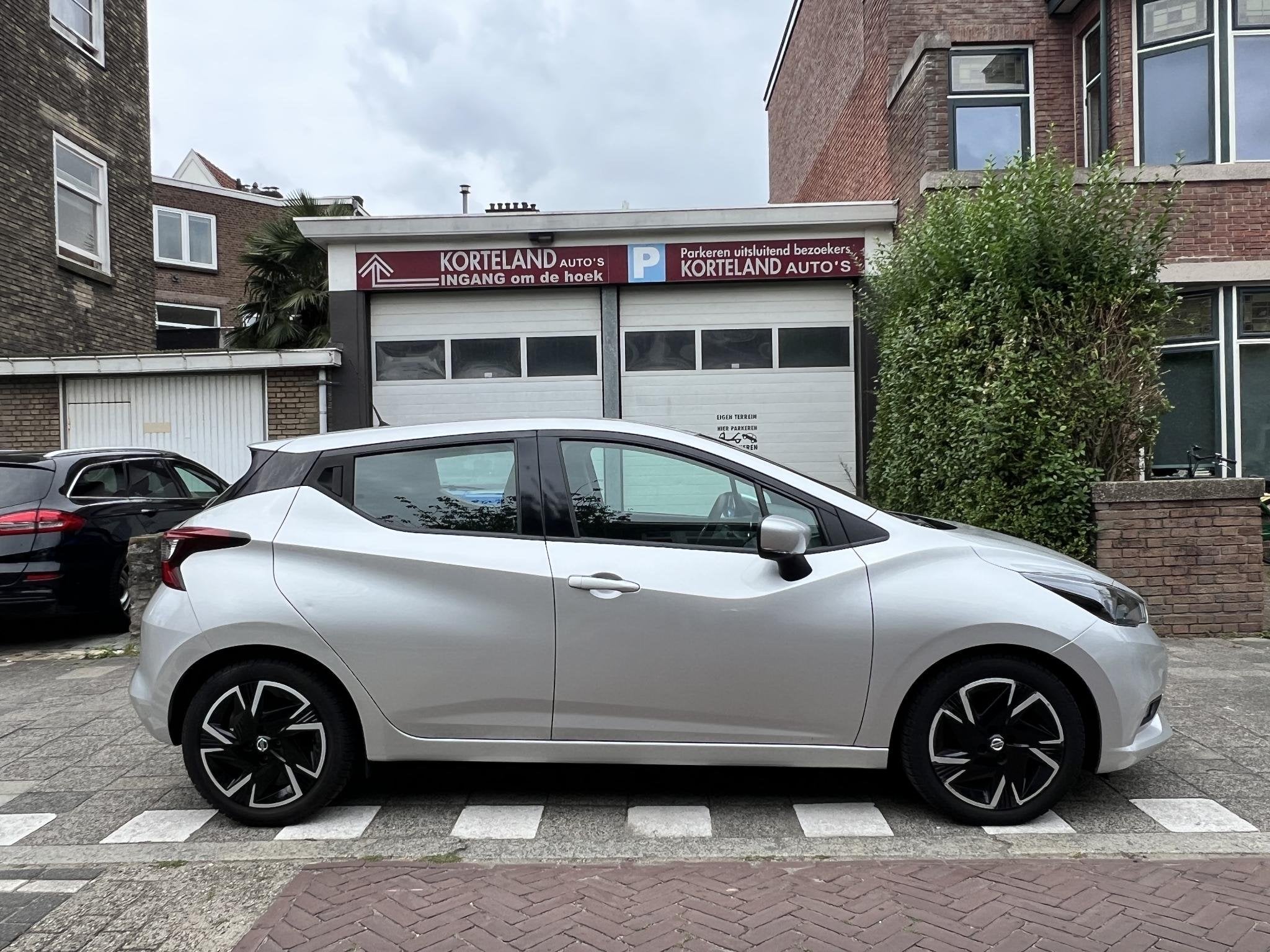 Nissan Micra 1.0 IG-T Acenta AUTOMAAT, Auto's, Stof, Gebruikt, Met garantie (alle), 1055 kg