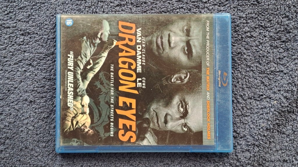 Dragon Eyes "Blu Ray", Cd's en Dvd's, Ophalen of Verzenden, Zo goed als nieuw, Actie