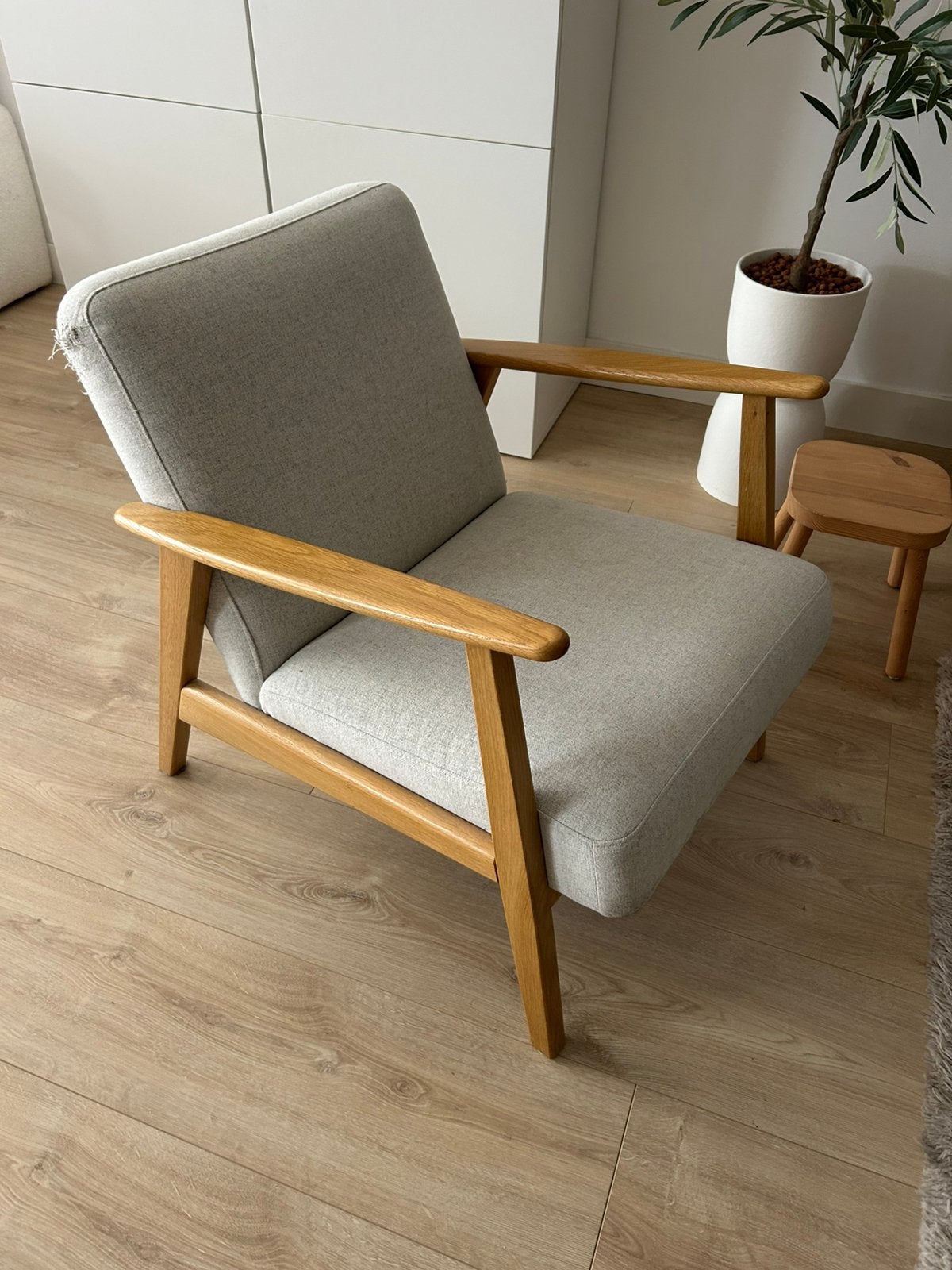 EKENÄSET Fauteuil ikea, Ophalen, Gebruikt, 75 tot 100 cm, 50 tot 75 cm
