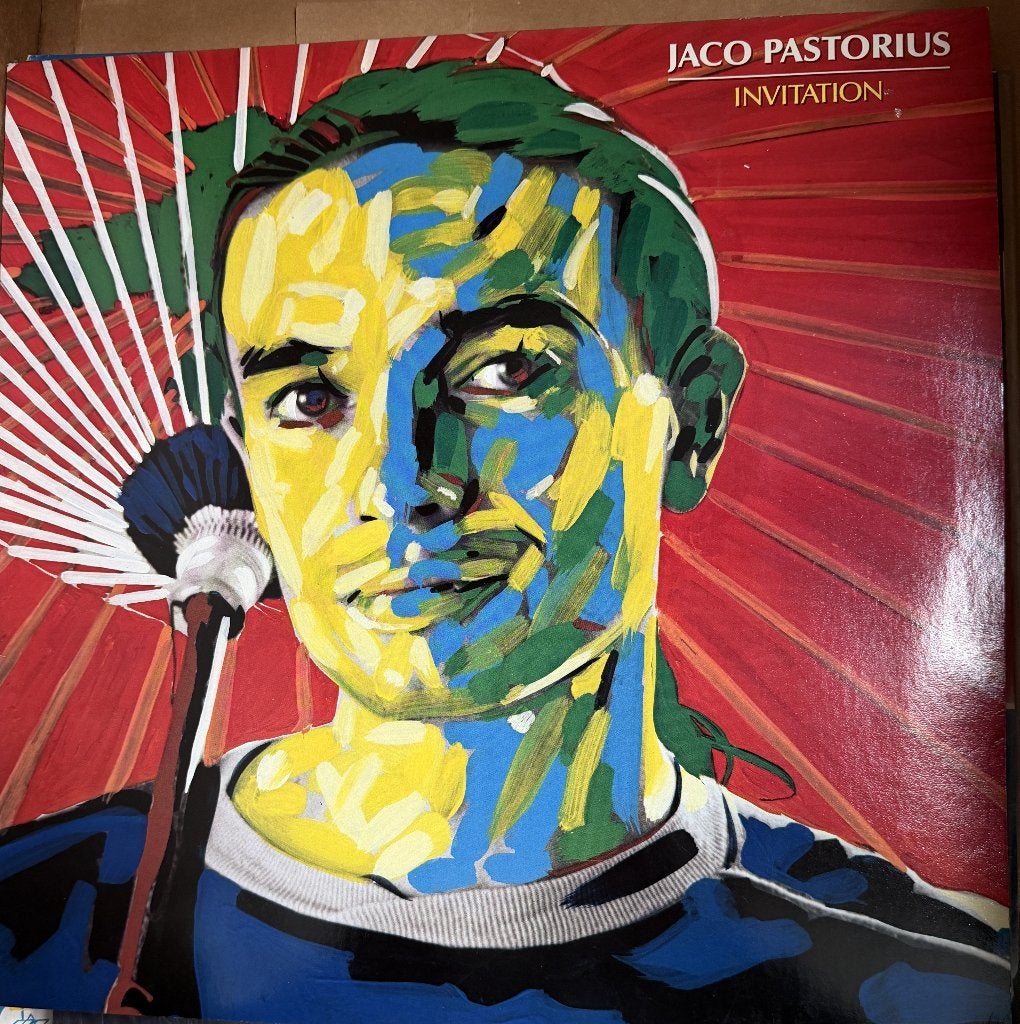 Jaco pastorius Invitation LP Mo Jazz Fusion 1983, LP, Verzenden, Zo goed als nieuw, 12 inch