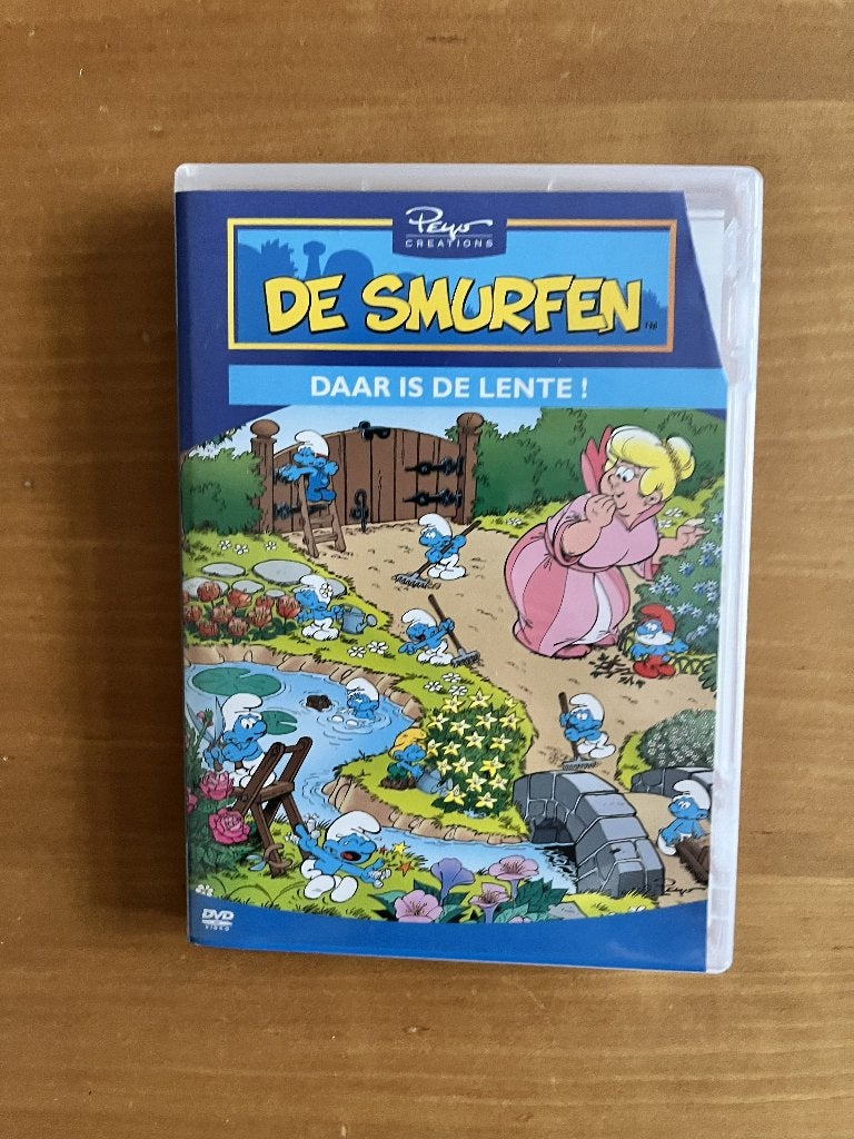 DVD De Smurfen, daar is de lente, Europees, Tekenfilm, Alle leeftijden, Zo goed als nieuw