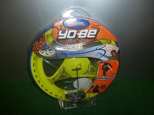 NIEUW leuk spel voor buiten Yo Be Sling werp disc geel, Ophalen of Verzenden, Nieuw