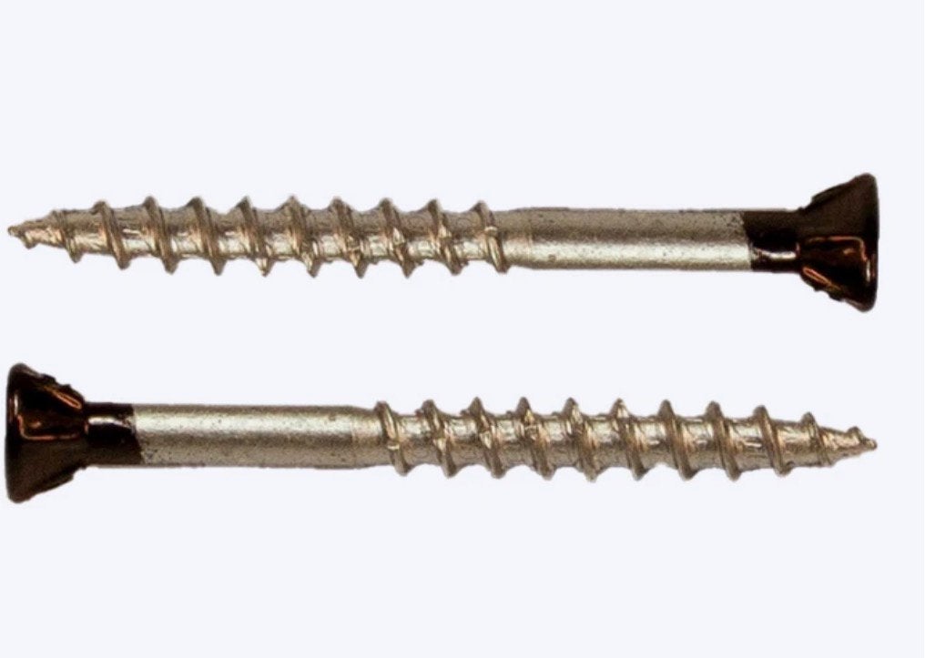 Zwarte Hardhoutschroef 5.0x70 gehard RVS 200st t25, Ophalen, Nieuw, Rvs
