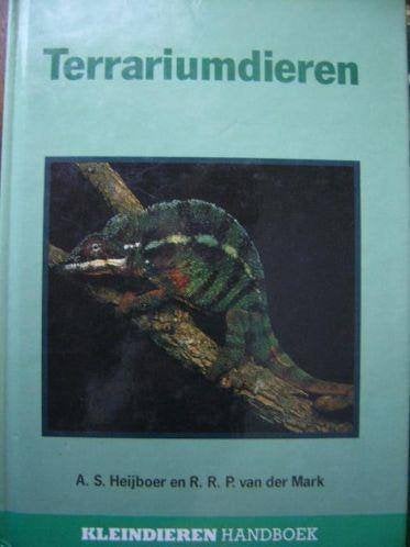 Terrariumdieren handboek - Heijboer en vd Mark, Verzenden, Zo goed als nieuw, Reptielen of Amfibieën