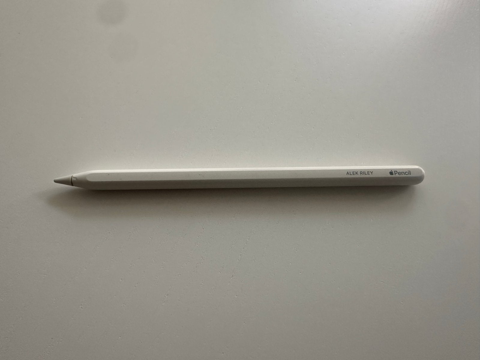 Apple Pencil (2e generatie, engraved), Computers en Software, Apple iPads, Ophalen of Verzenden, Zo goed als nieuw, Wit, Overige modellen