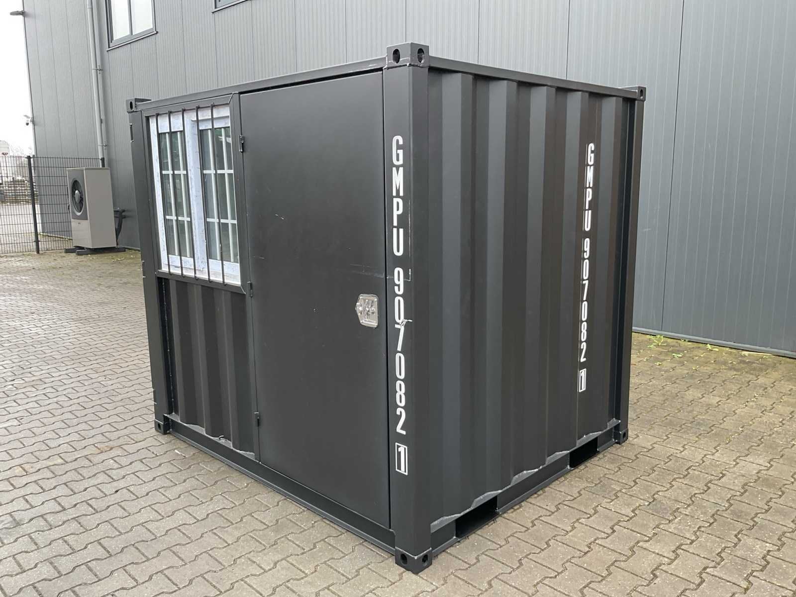 Rhino-Cross-Containers 7ft Mini container met deur en raam