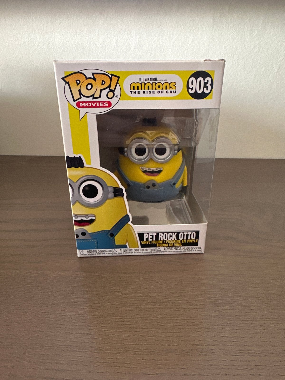 Funko Pop! Minions: The Rise of Gru - Pet Rock Otto #903, Ophalen of Verzenden, Nieuw