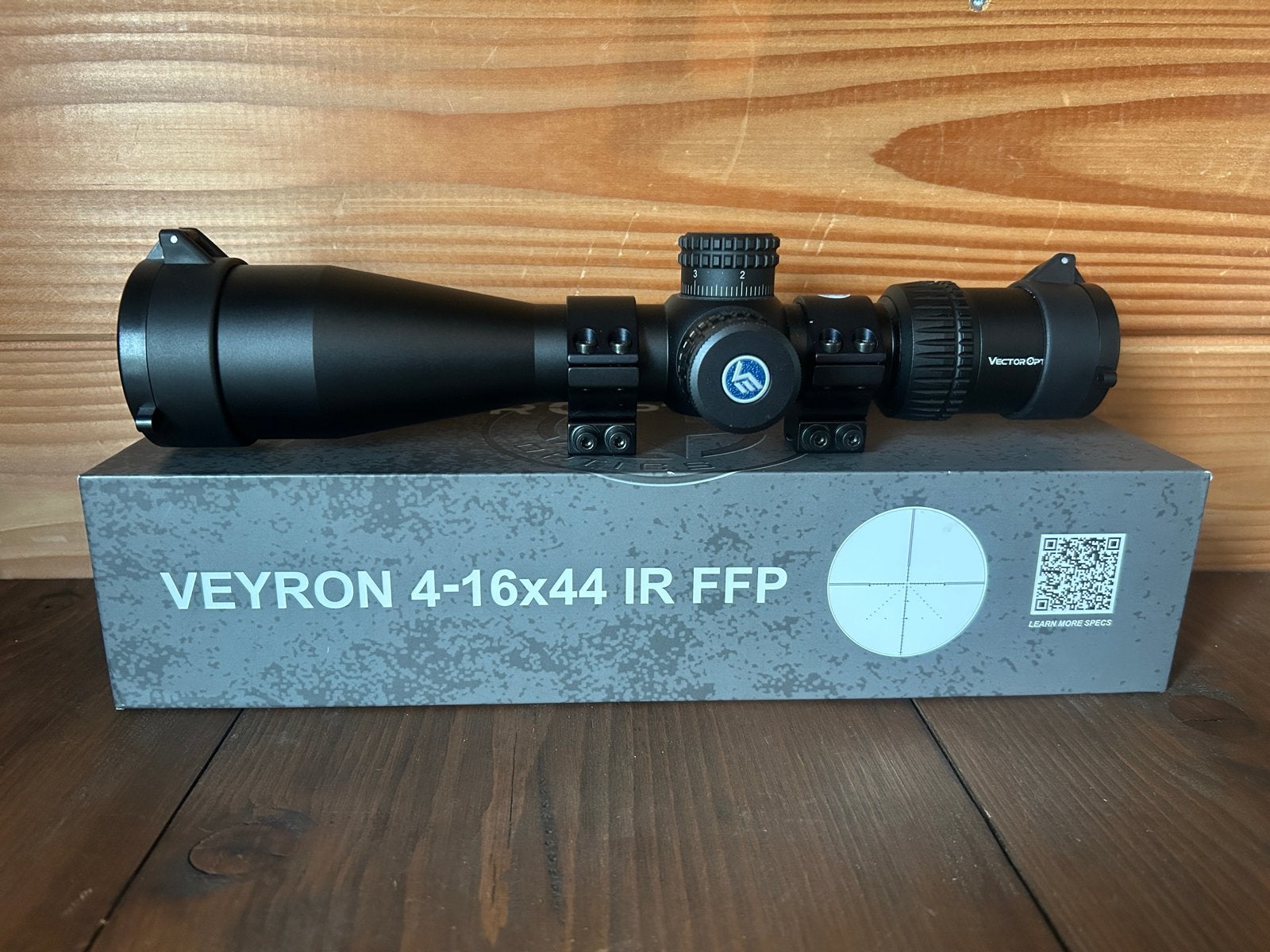 Vector Optics Veyron 4-16x44 IR FFP Richtkijker ZGAN, Sport en Fitness, Ophalen of Verzenden, Zo goed als nieuw