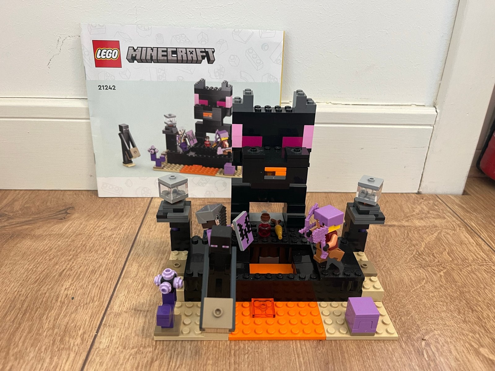 LEGO Minecraft 21242 De Eindarena, Minecraft, Lego, Inclusief instructies, Ophalen of Verzenden