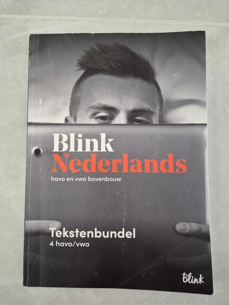 Blink Nederlands tekstenbundel 4 havo/vwo, Boeken, Schoolboeken, Ophalen, Zo goed als nieuw, HAVO, Nederlands