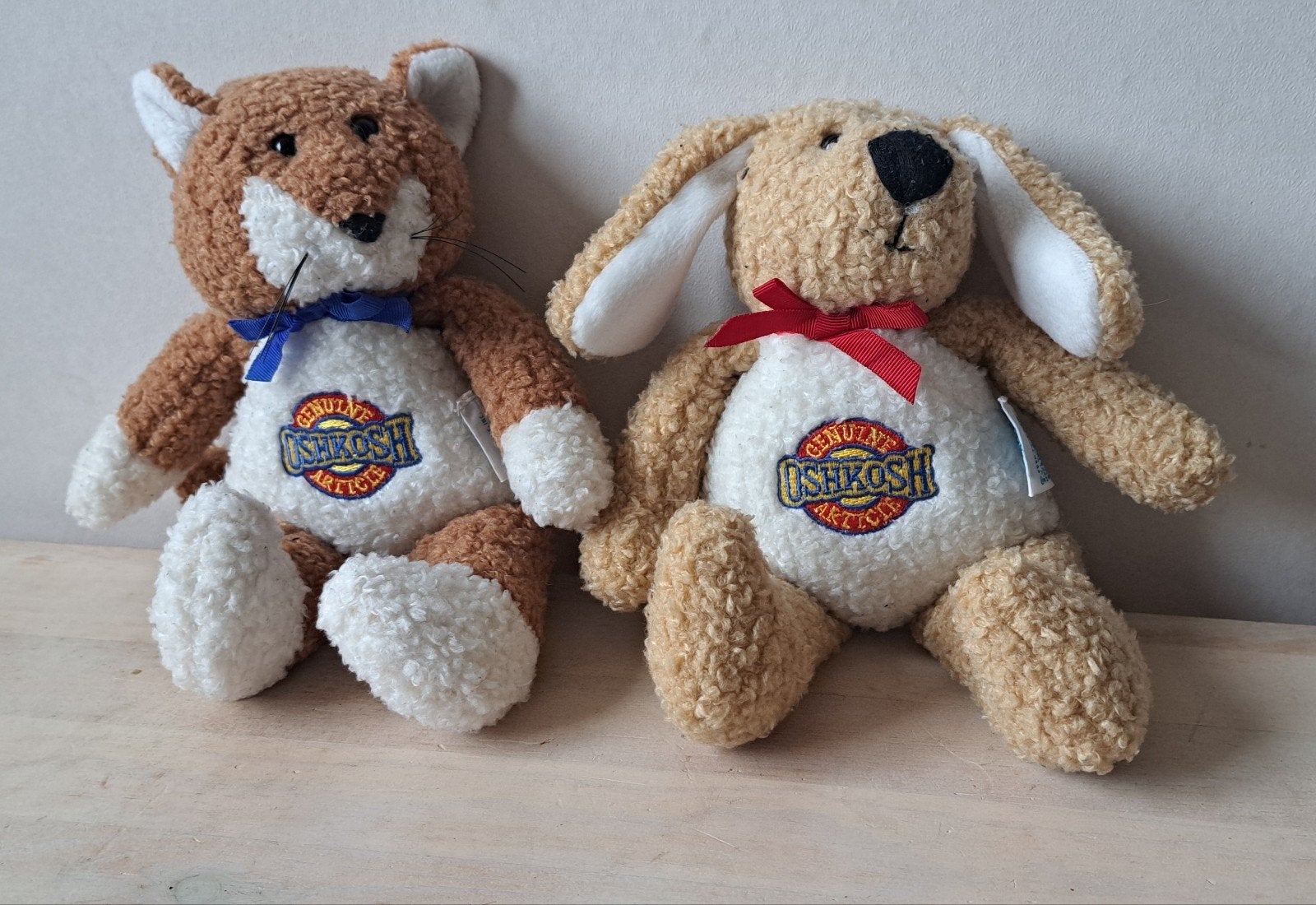 2x Oshkosh knuffels, genuine article, Ophalen of Verzenden, Zo goed als nieuw, Overige typen