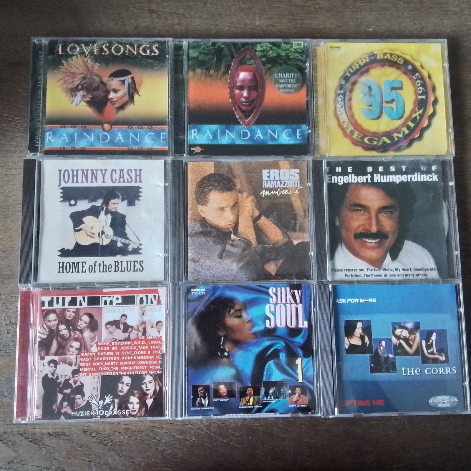 Diverse CD collectie: Pop, Soul, Country, Megamix, Cd's en Dvd's, Ophalen of Verzenden, 1990 - 1999, Gebruikt