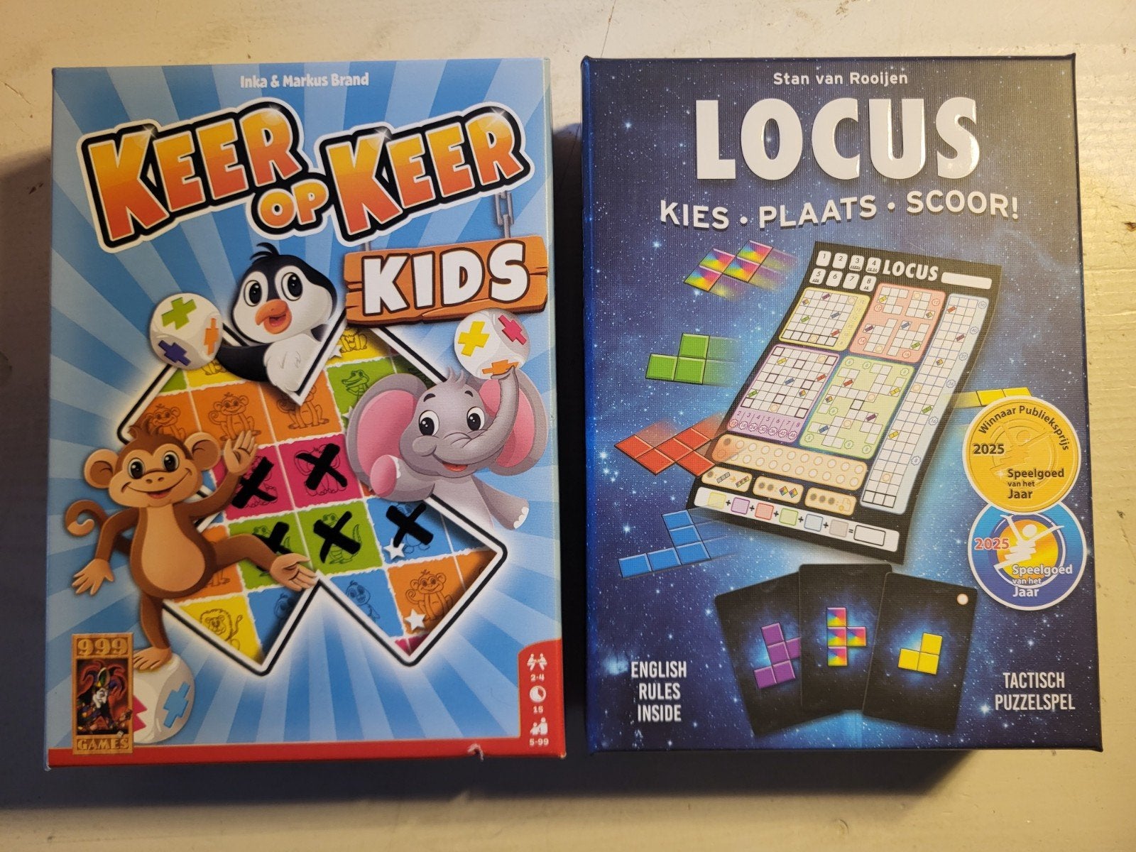 keer op keer kids en locus. beide nieuw en gesealed, Ophalen of Verzenden, Nieuw