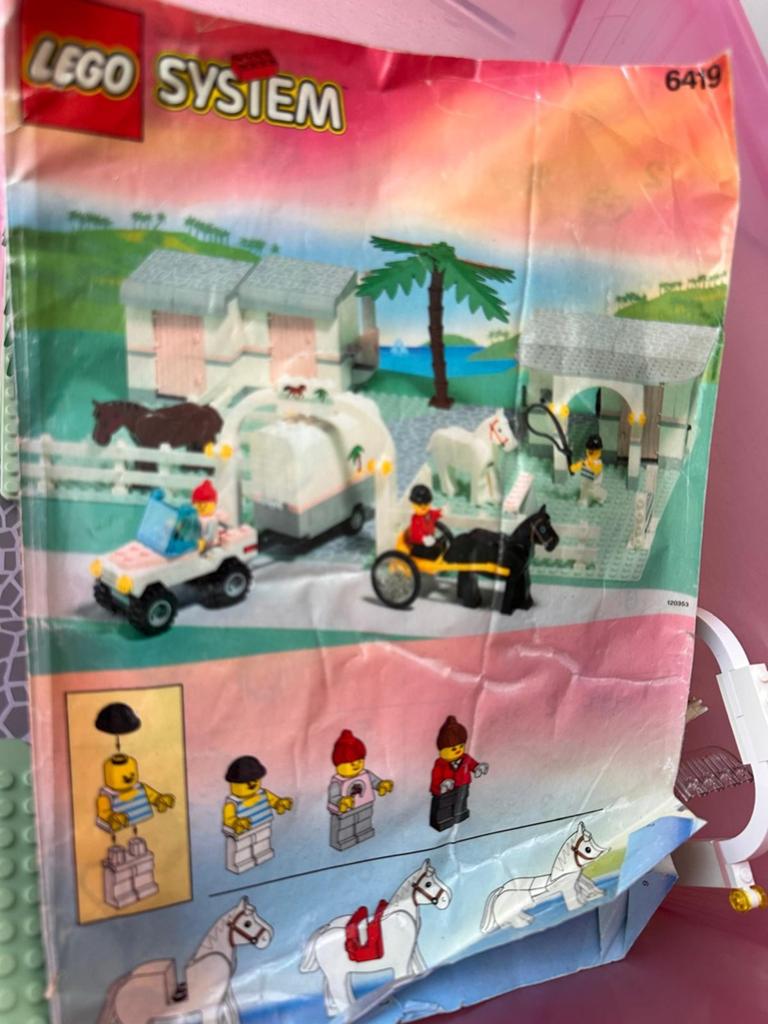 Lego set paardenstal, Ophalen of Verzenden, Zo goed als nieuw