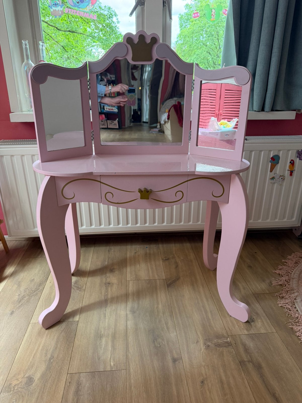 Kidkraft kaptafel roze, Ophalen, Gebruikt, 50 tot 100 cm, Minder dan 100 cm