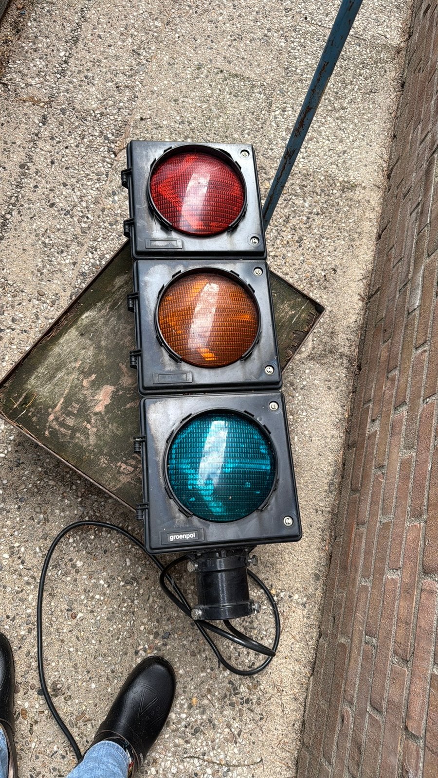 Verkeerslicht, Ophalen, Zo goed als nieuw, Licht