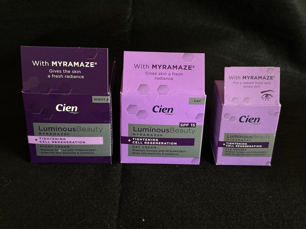 Cien Luminous Beauty, dag, nacht en oog crème, Sieraden, Tassen en Uiterlijk, Uiterlijk | Gezichtsverzorging, Ophalen of Verzenden