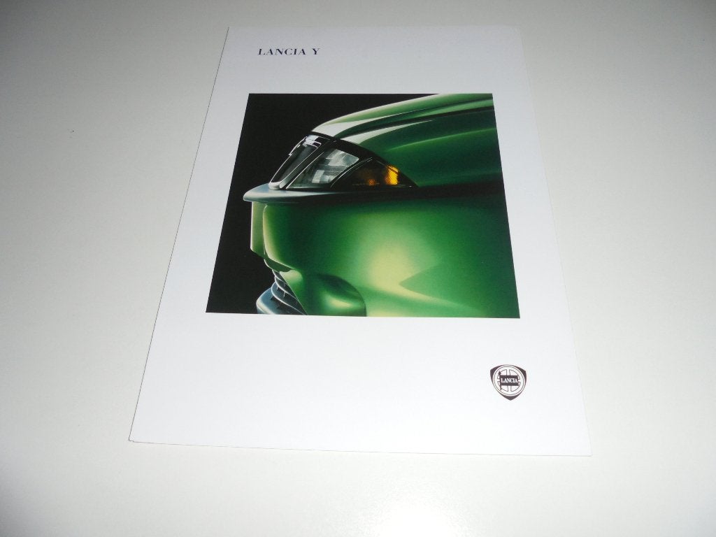 brochure Lancia Ypsilon  1996, Ophalen of Verzenden, Nieuw, Overige merken