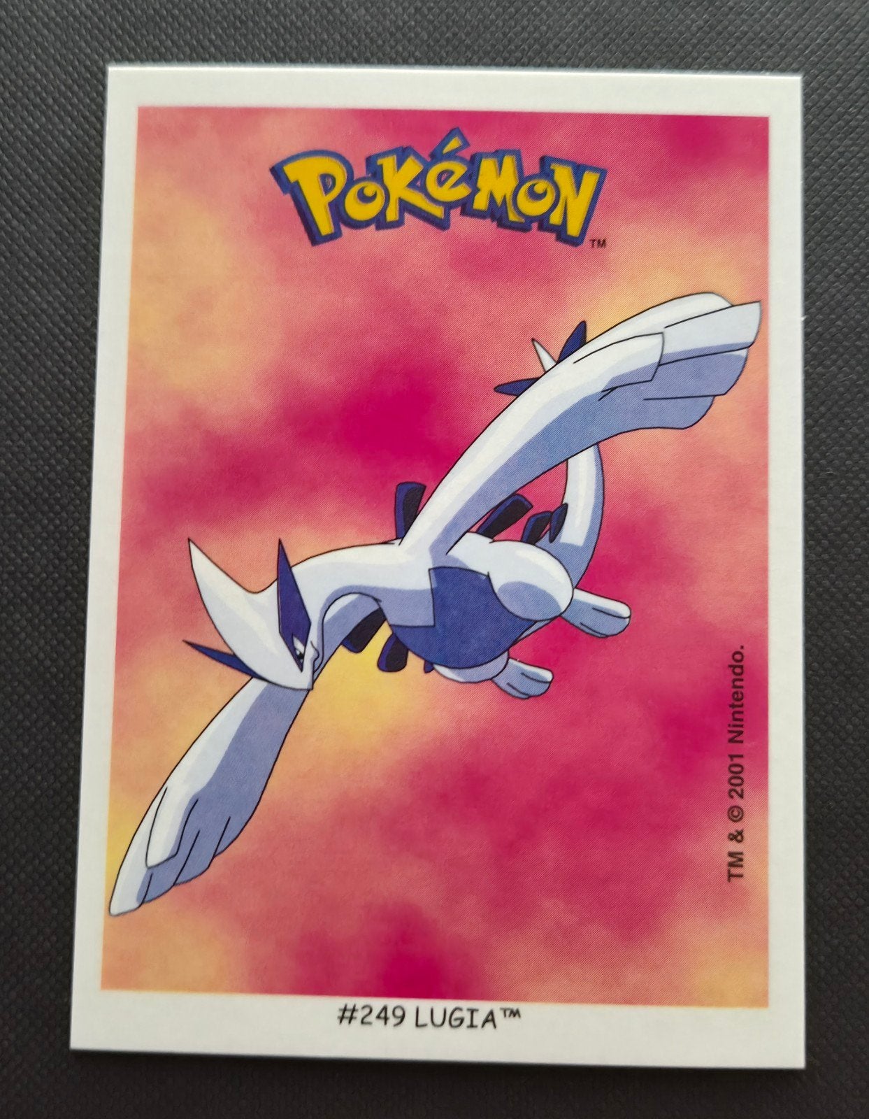Lugia#240 - Pokemon Dunkin Boomer 2001, Ophalen of Verzenden, Zo goed als nieuw, Foil