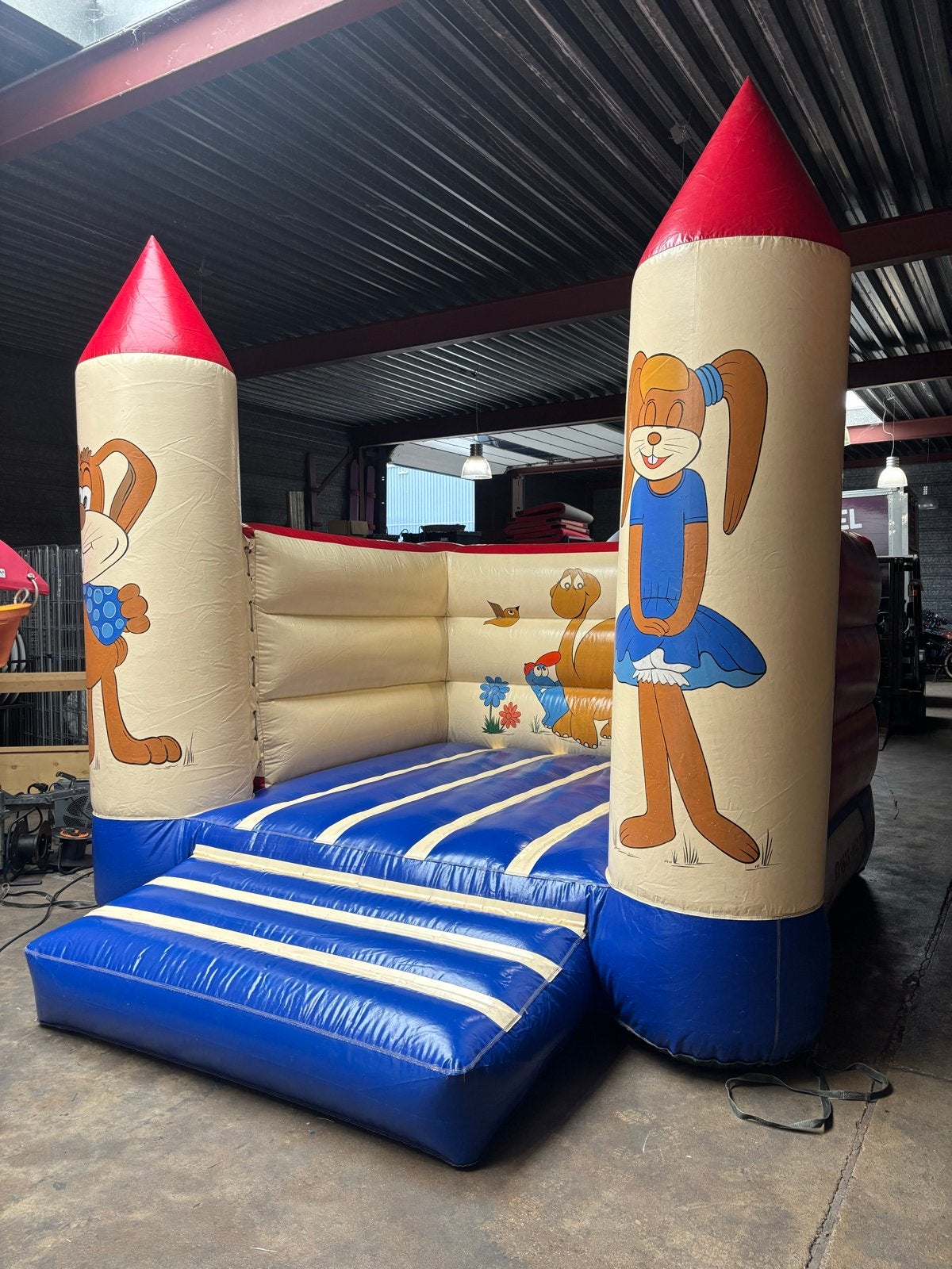 Springkasteel Konijn- Perfect voor kinderfeest, Kinderen en Baby's, Ophalen, Zo goed als nieuw