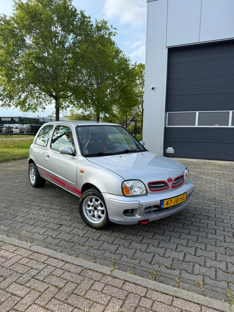 Nissan Micra 1.4 82 PK “Track Weapon” K11 Circuitauto Gizfab, Auto's, Nissan, Particulier, Micra, Lichtmetalen velgen, Metallic lak