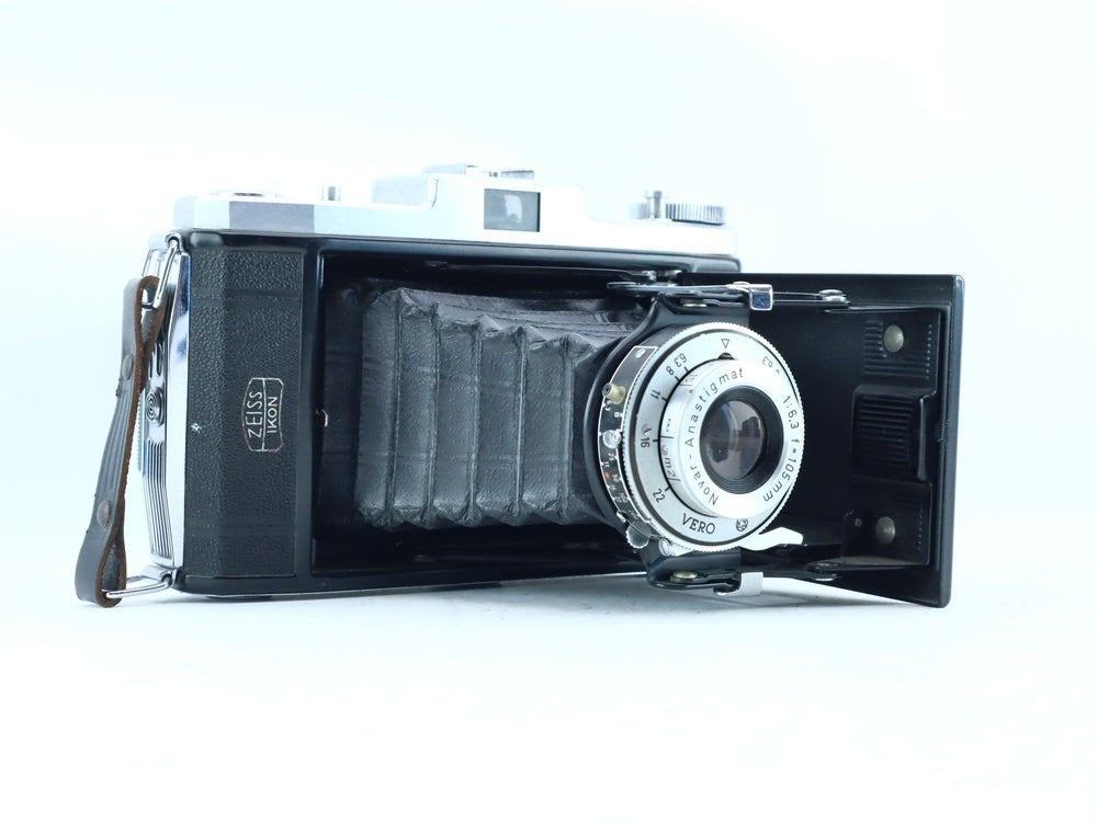 Antieke Zeiss Ikon Nettar vouwcamera (jaren '40-'50), Ophalen of Verzenden, 1940 tot 1960, Fototoestel
