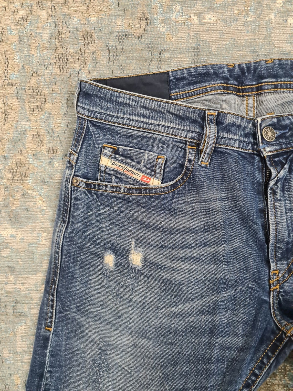 DIESEL THOMMER W30 L30 Slim Skinny STRETCH Bronno3030 Blauw, Danzigerkade 55, 1013 AP Amsterdam, Diesel, Blauw, https://nl.diesel.com/en/help-area/help-area.html#contactUsContainer