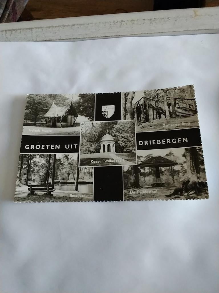 GROETEN UIT. DRIEBERGEN. 5 afbeeldingen, Ophalen of Verzenden, Utrecht