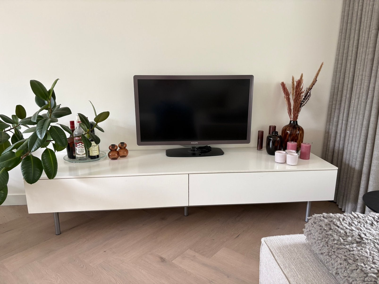 Televisiekast, zeer goede, zware kwaliteit!, Ophalen, Overige materialen, Gebruikt, 150 tot 200 cm